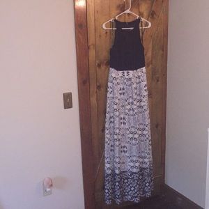 Vince Camuto patterned maxi dress
